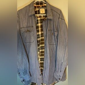 Red Head button down